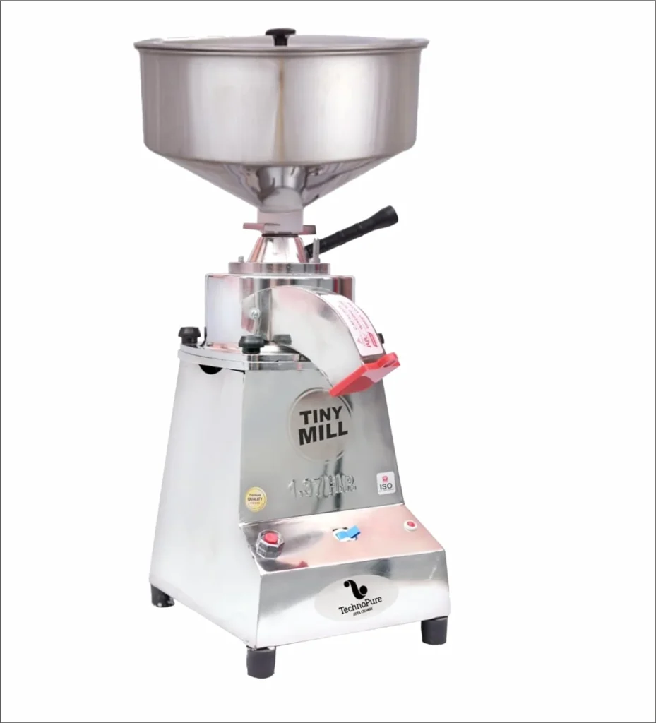 TechnoPure Tiny Mill 500 Automatic Light Weight Small Domestic Flour Mill for Home