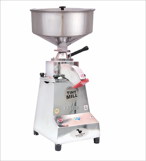 TechnoPure Automatic Light Weight Small Domestic Flour Mill Machine for Home Smart Atta Chakki 1.37HP Motor